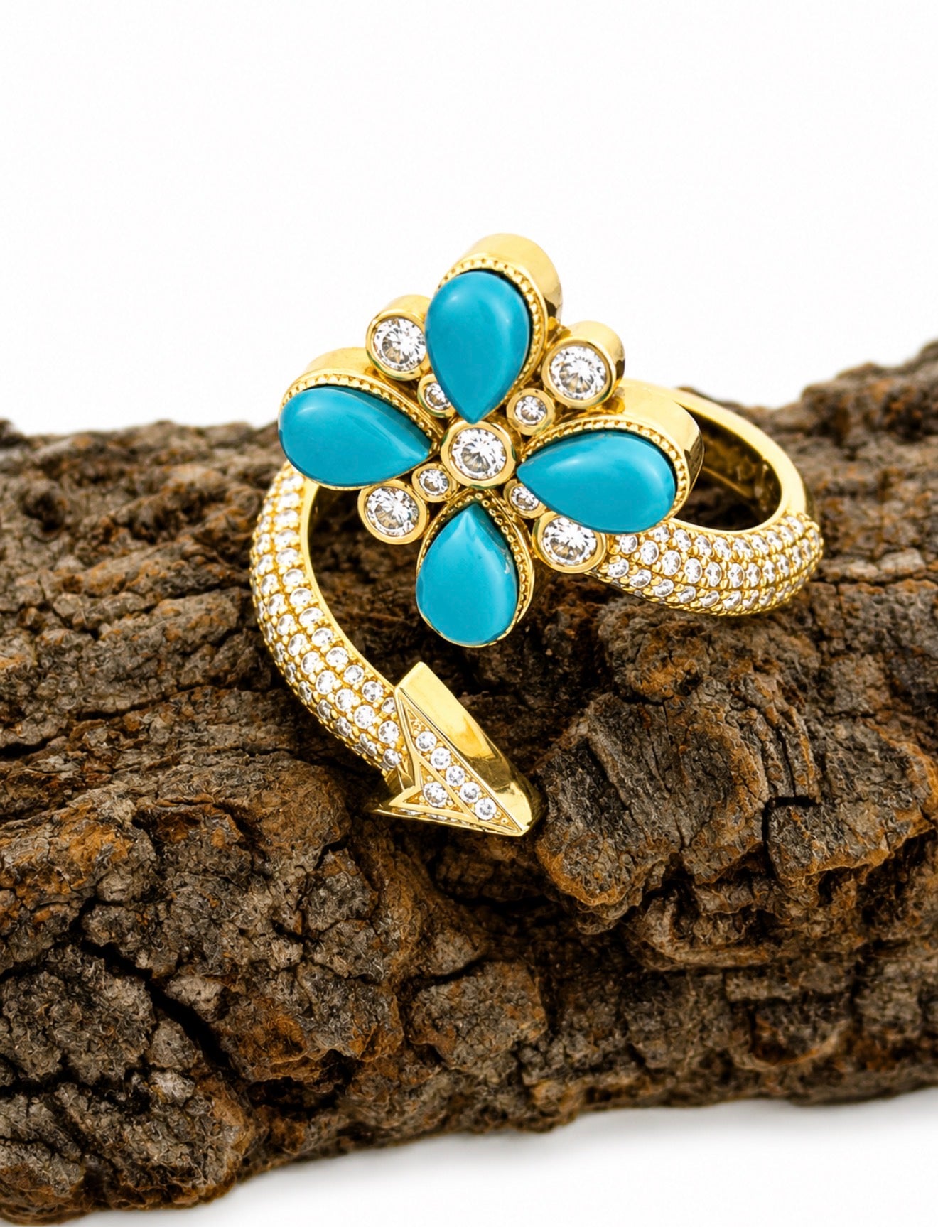 Arrow Bloom Ring