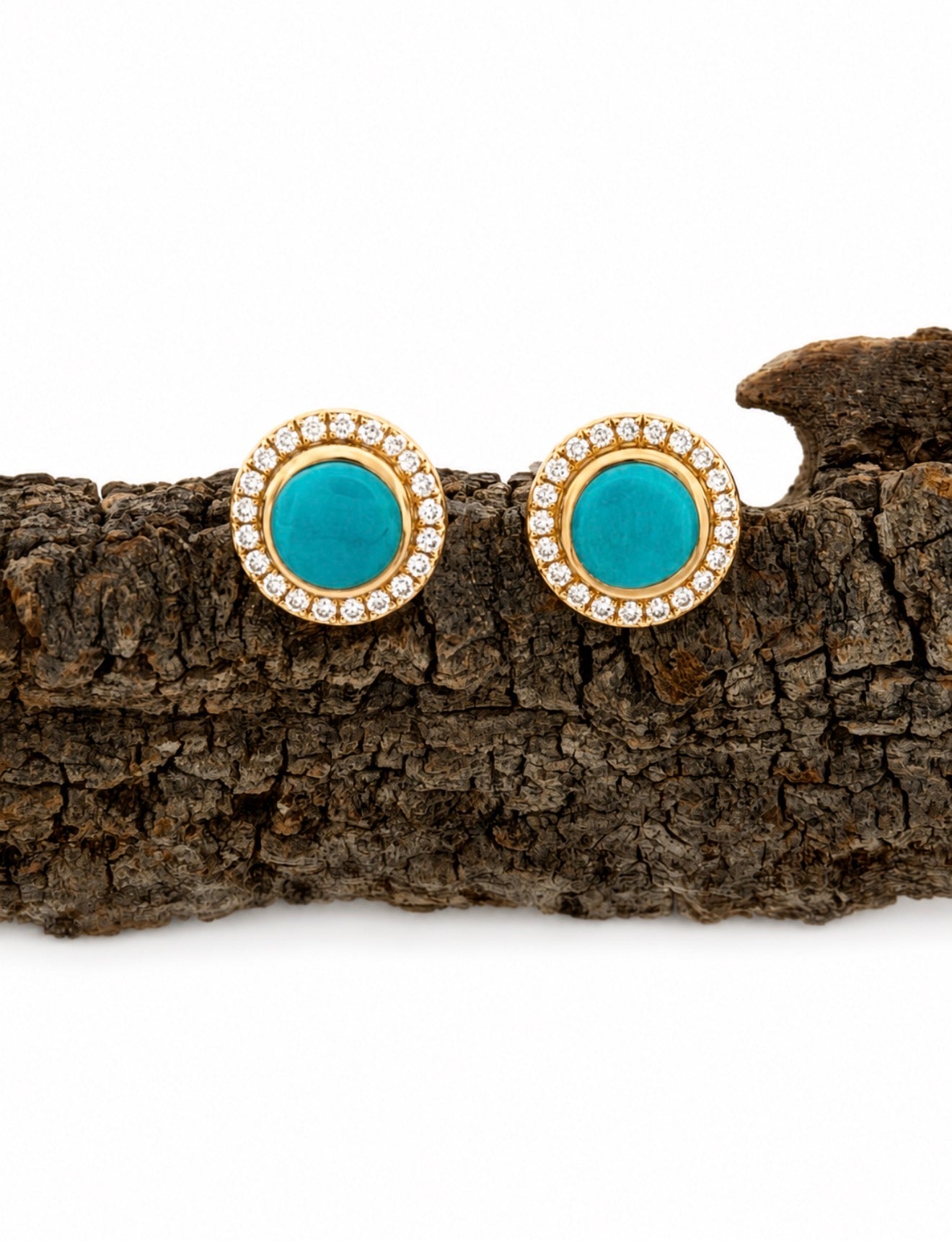 Sky Halo Stud Earrings