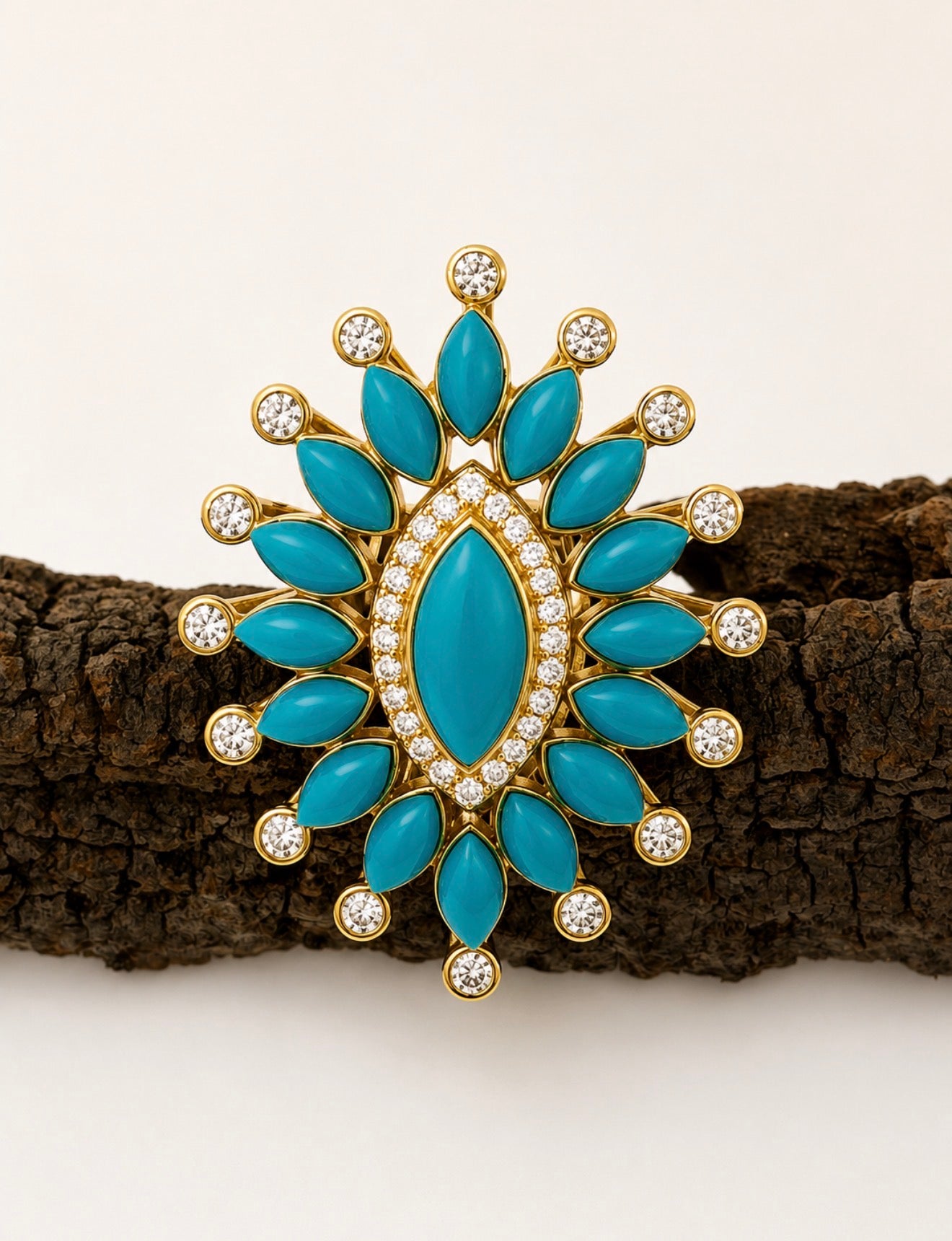 Solar Bloom Ring