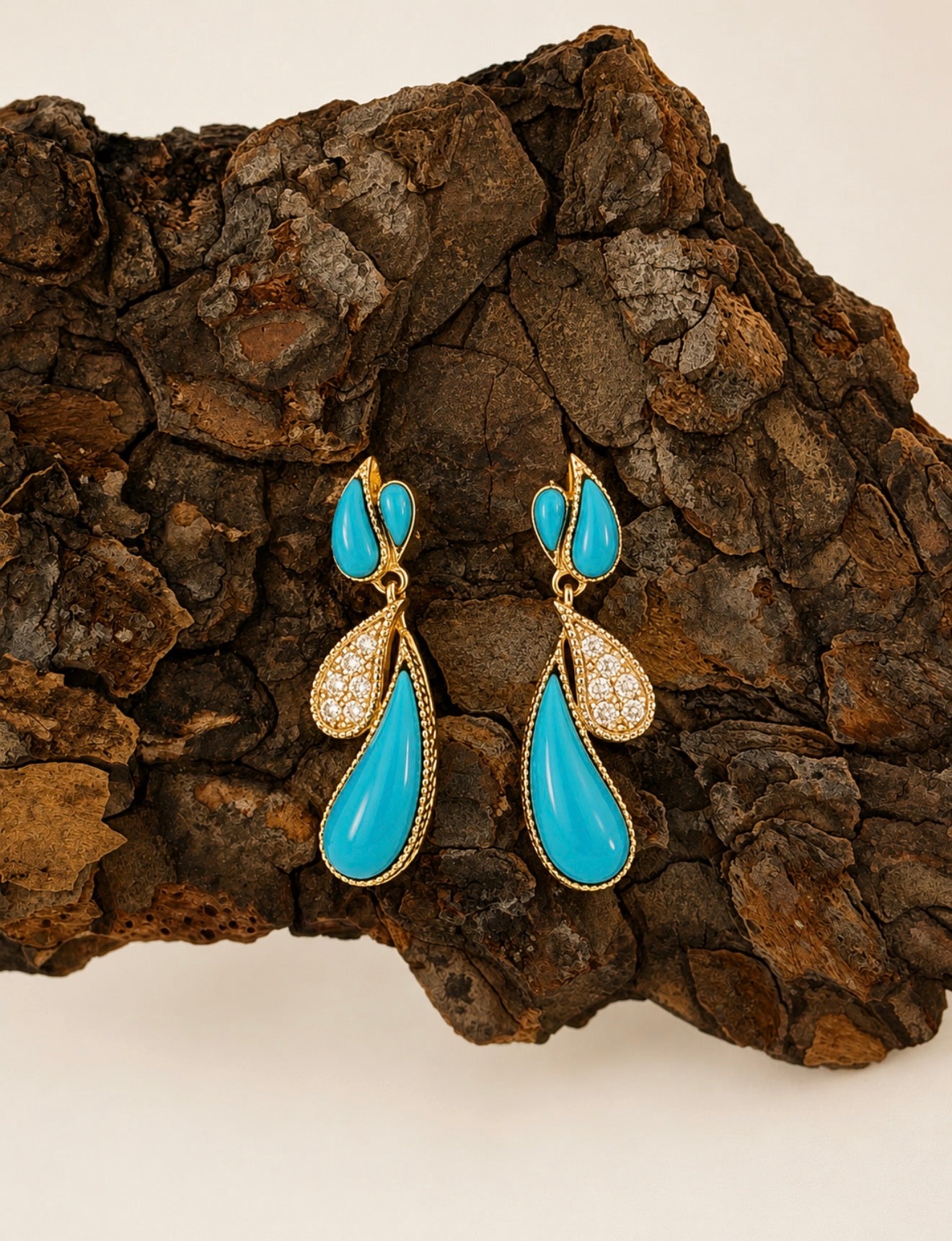 Turquoise Rain Earrings
